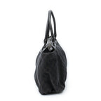 Gucci Large Abbey D Ring Tote Dark Brown GG Denim Canvas — view 3