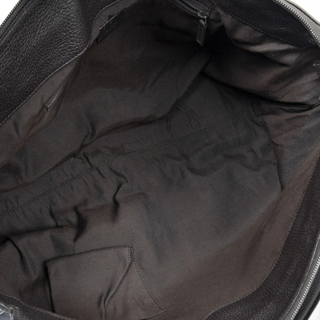 Gucci Large Abbey D Ring Tote Dark Brown GG Denim Canvas — view 9