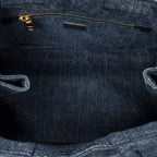 Prada Canapa Tote Blue Denim — view 9