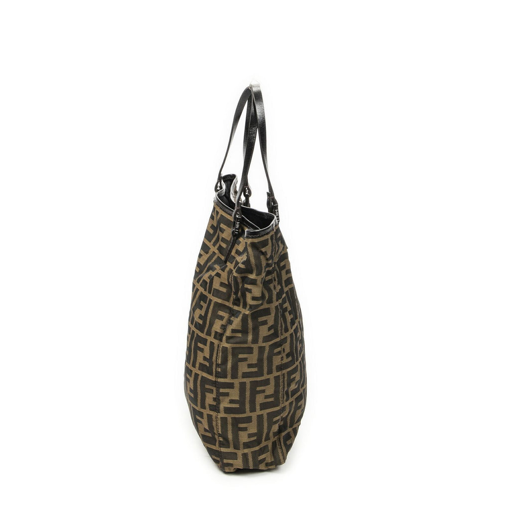Fendi Vertical Tote Tan — view 4