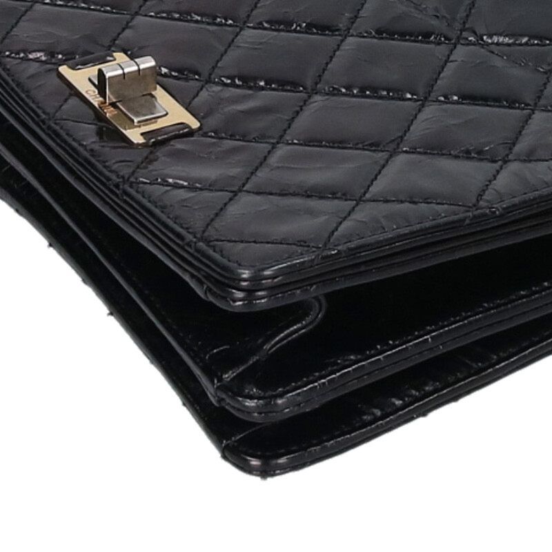 Chanel 2.55 Vintage Calfskin Chain Shoulder Bag — view 4