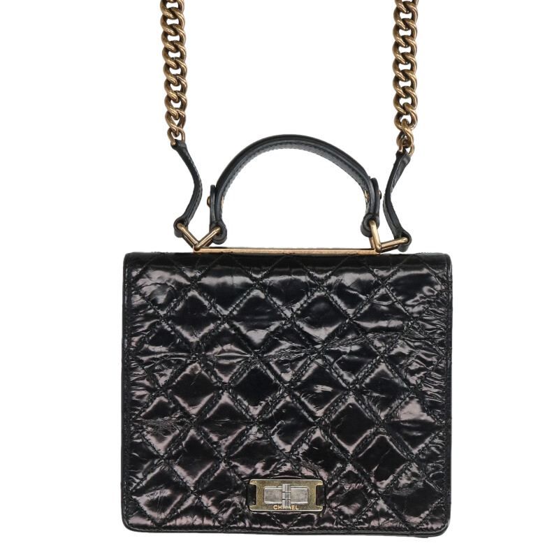 Chanel 2.55 Vintage Calfskin Chain Shoulder Bag