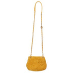Chanel Camellia Velvet Chain Shoulder Bag — view 2