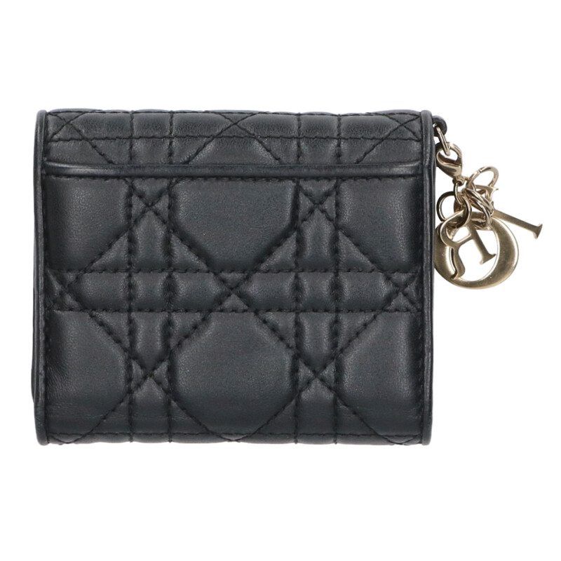 Dior Lady Trifold Lotus Wallet Handbag — view 2