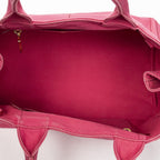 Prada Canapa Tote Fuchsia Pink Canvas — view 9