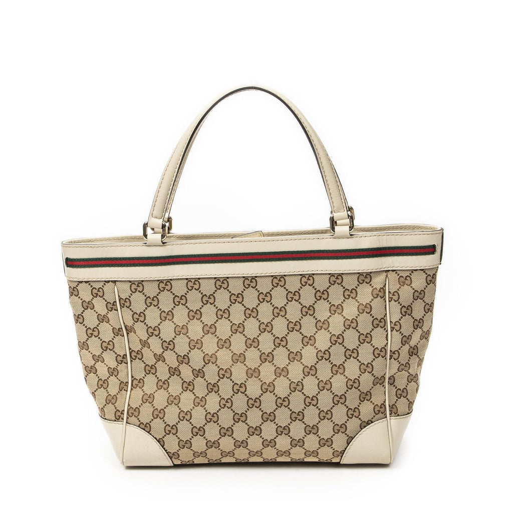 Gucci Mayfair Tote Beige GG Canvas — view 5
