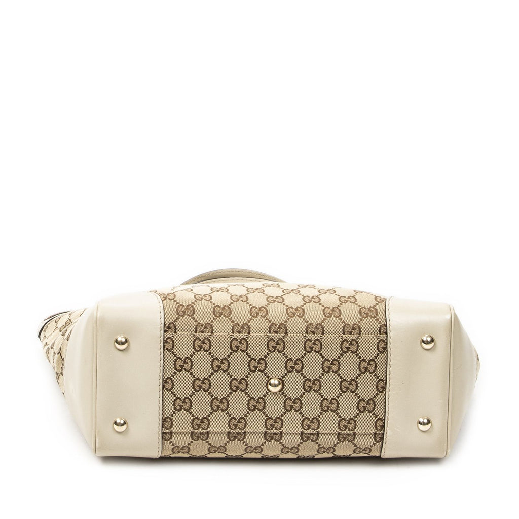 Gucci Mayfair Tote Beige GG Canvas — view 6
