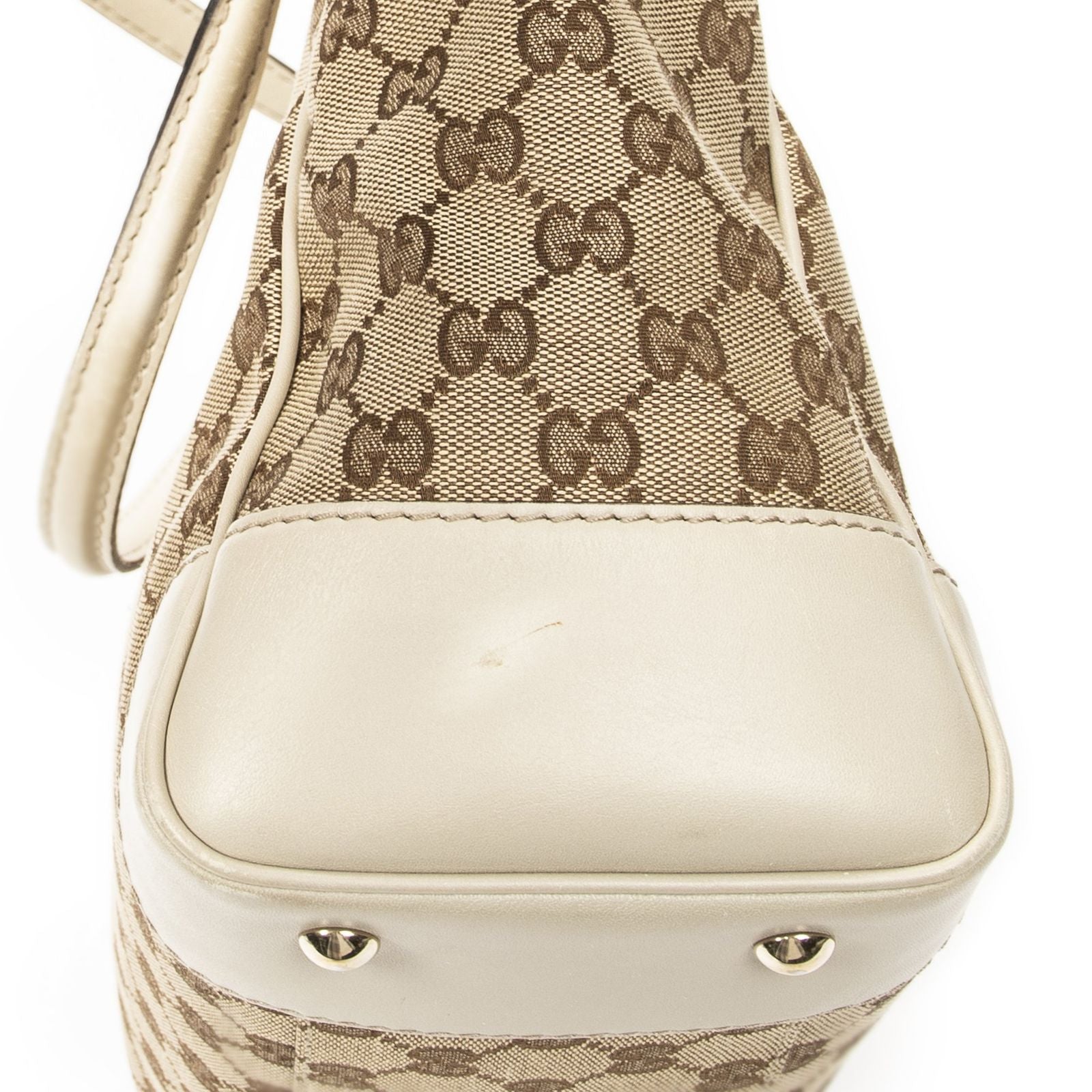 Gucci Mayfair Tote Beige GG Canvas — view 7