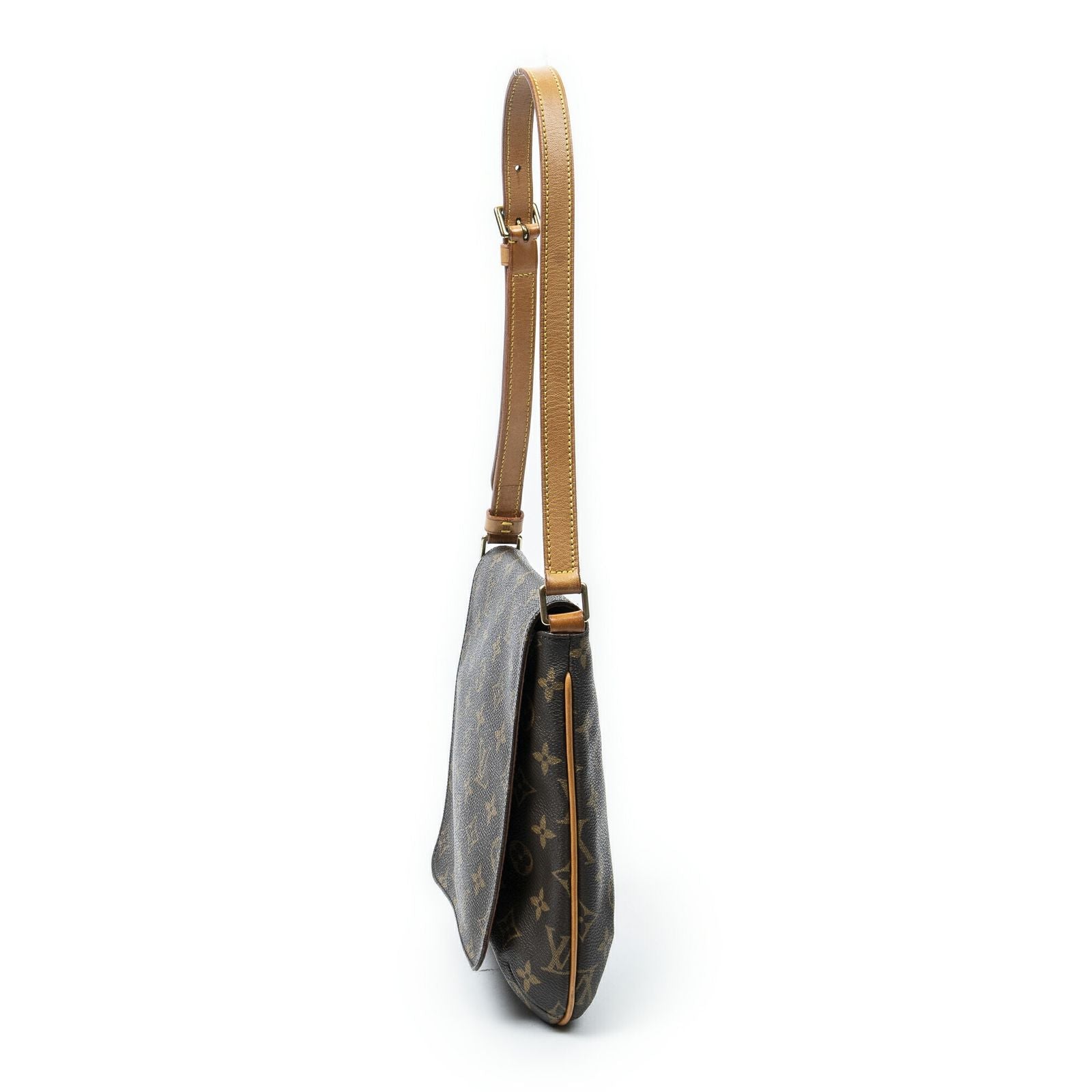 Louis Vuitton Musette Salsa Brown Monogram Canvas Messenger Bag — view 3