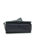 Celine Frame Cross Belt Bag Navy Dark Green Calfskin Leather — view 6