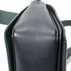 Celine Frame Cross Belt Bag Navy Dark Green Calfskin Leather — view 8