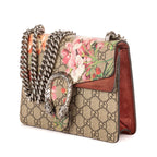 Gucci Broms Dionysus Beige Burgundy Blue Muss Supreme Canvas Messenger Bag — view 2