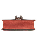 Gucci Broms Dionysus Beige Burgundy Blue Muss Supreme Canvas Messenger Bag — view 6