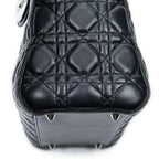 Dior Lady Dior Zip Black Canada Lambskin Leather Handbag — view 7