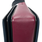 Celine Frame Cross Belt Bag Plum Dark Blue Calfskin Leather — view 7