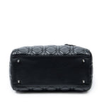 Dior Lady Dior Zip Black Canada Lambskin Leather Handbag — view 6