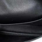 Celine Claude Black Smooth Scarf Skin Leather — view 9