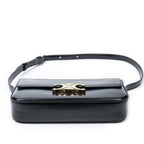 Celine Claude Black Smooth Scarf Skin Leather — view 6
