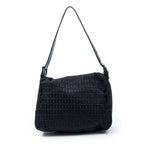 Fendi Mama Forever Black Zucchino Embossed Canvas — view 5
