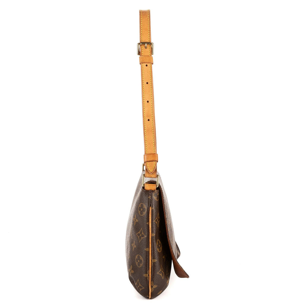 Louis Vuitton Musette Tango Brown Monogram Canvas Messenger Bag — view 4