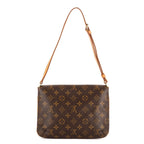 Louis Vuitton Musette Tango Brown Monogram Canvas Messenger Bag — view 5