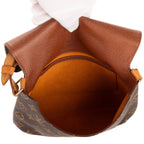 Louis Vuitton Musette Tango Brown Monogram Canvas Messenger Bag — view 9