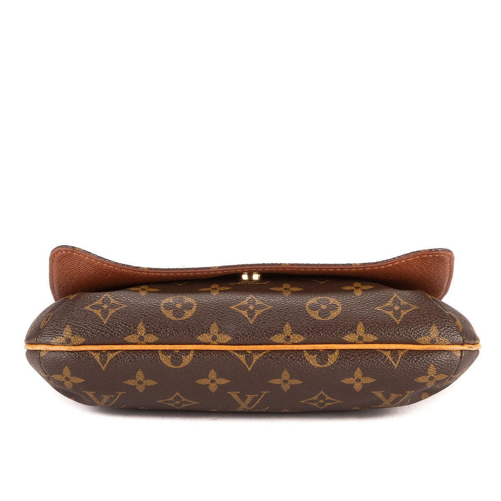 Louis Vuitton Musette Tango Brown Monogram Canvas Messenger Bag — view 6