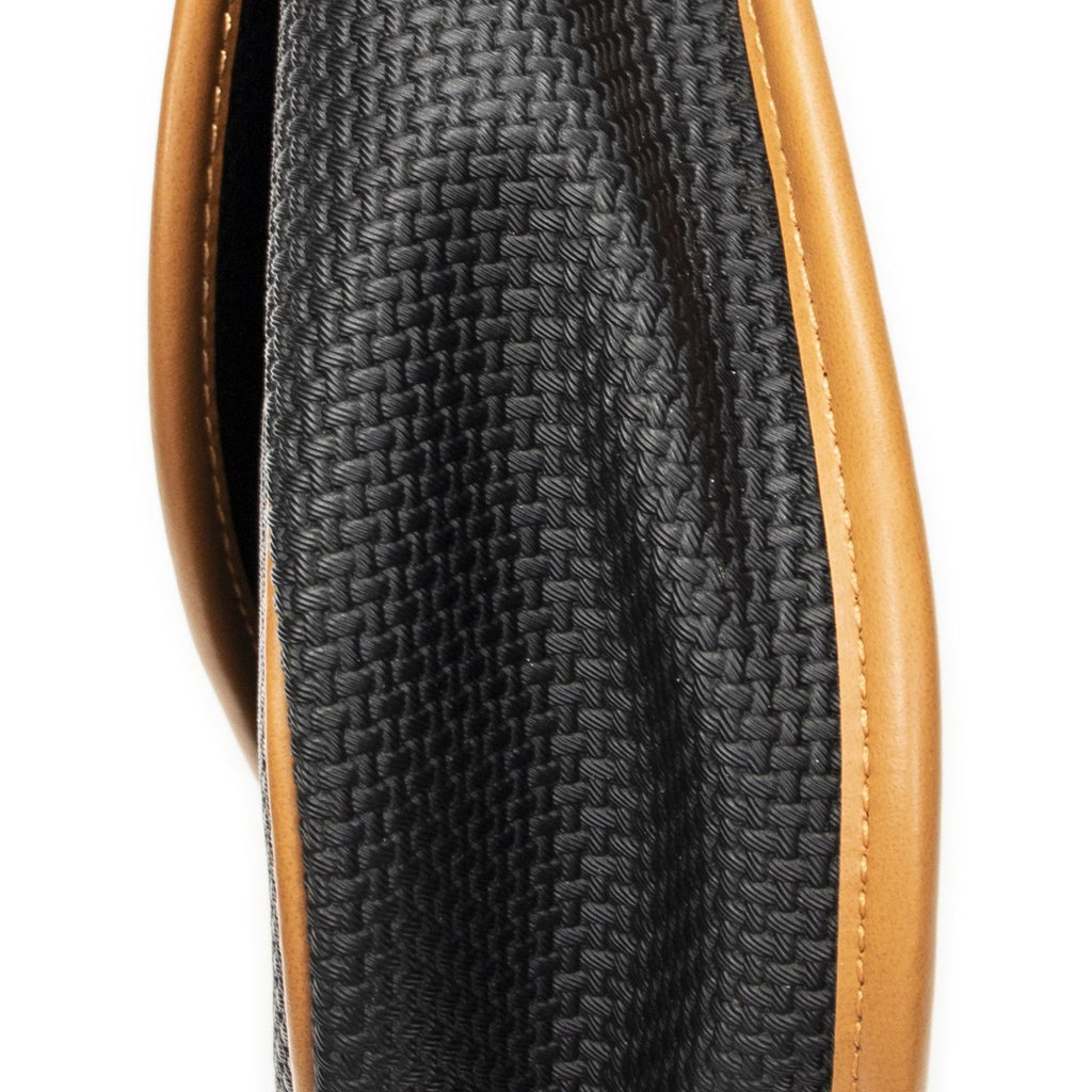 Saint Laurent Yves Vintage Flap Crossbody Black Tang Gogh Canvas — view 8