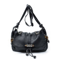 Gucci Large Jungle Messenger Black Gray Calfskin Leather