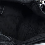 Gucci Large Jungle Messenger Black Gray Calfskin Leather — view 9