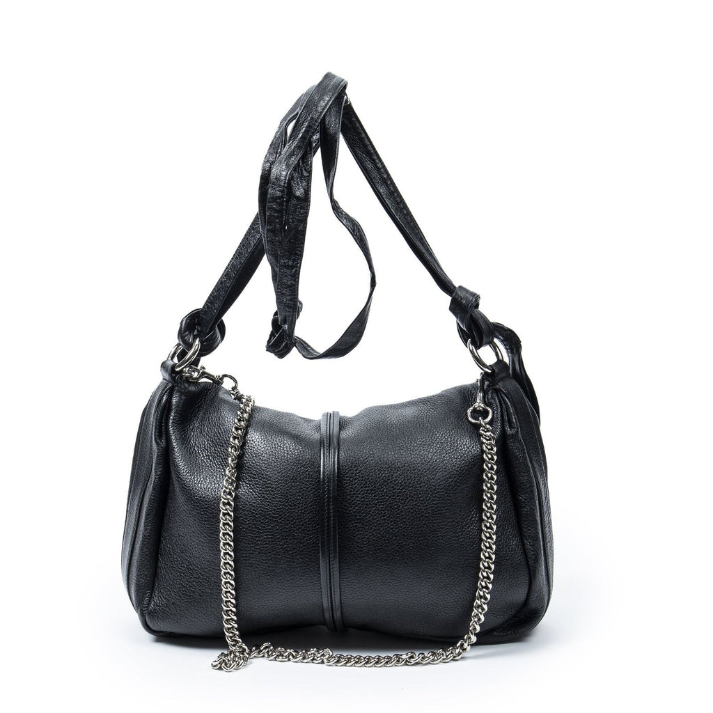 Gucci Large Jungle Messenger Black Gray Calfskin Leather — view 5