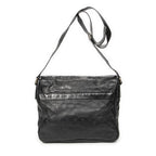 Gucci Large Flap Messenger Black Guccissima — view 5