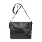 Gucci Large Flap Messenger Black Guccissima