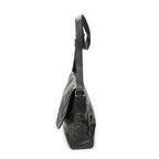 Gucci Large Flap Messenger Black Guccissima — view 3