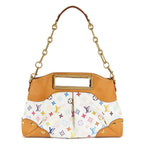 Louis Vuitton Judy White Multicolor Colorful Monogram Canvas Messenger Bag — view 5