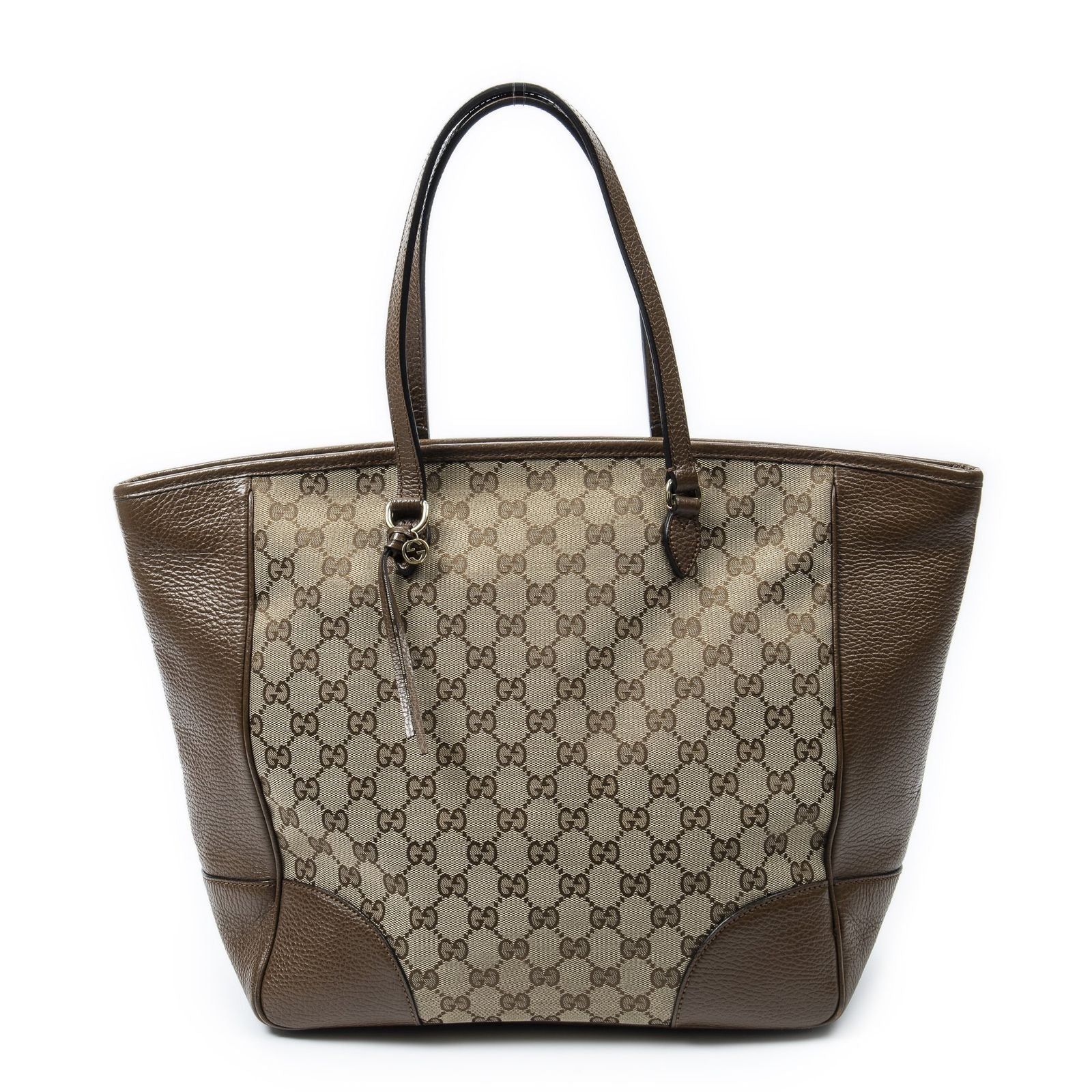 Gucci Bree Tote Beige Brown GG Canvas