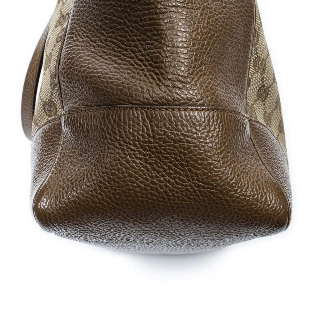 Gucci Bree Tote Beige Brown GG Canvas — view 8