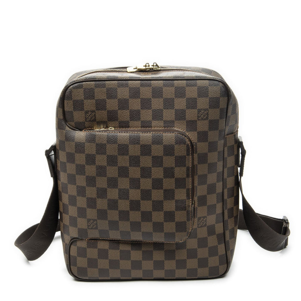 Louis Vuitton Olaf Brown Damier Ebene Messenger Bag