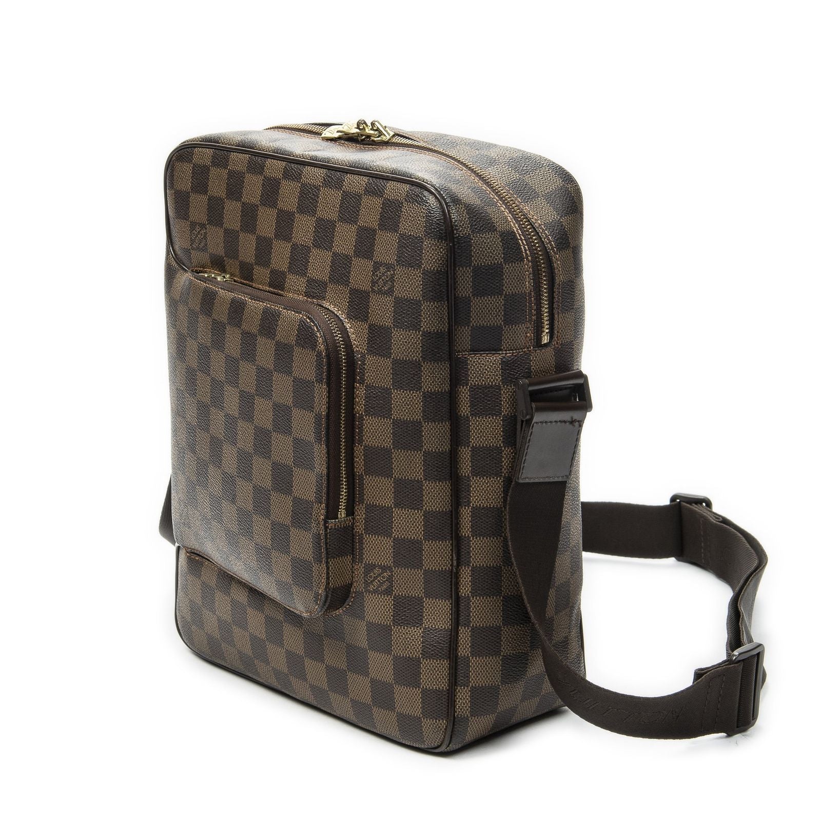Louis Vuitton Olaf Brown Damier Ebene Messenger Bag — view 2