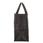 Dior Book Tote Black Embossed Calfskin — view 4