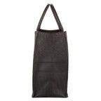 Dior Book Tote Black Embossed Calfskin — view 3