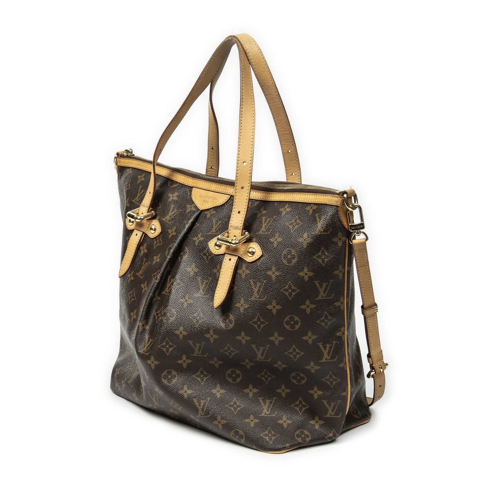 Louis Vuitton Palermo Brown Monogram Canvas Messenger Bag — view 2