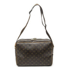 Louis Vuitton Reporter Brown Monogram Canvas Messenger Bag — view 5