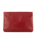 Loewe Anagram Logo Clutch Red Nappa Leather