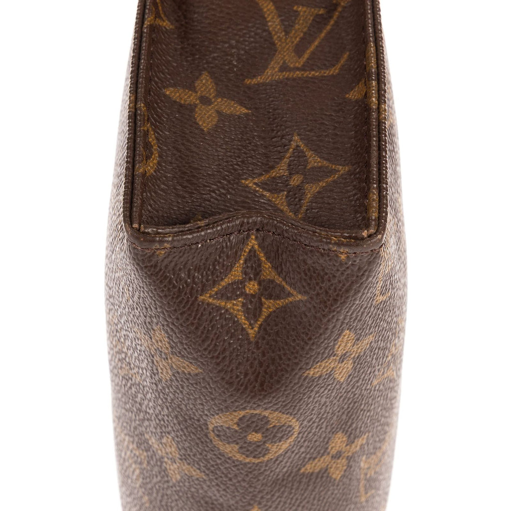 Louis Vuitton Vintage Toiletries Pouch Brown Monogram Canvas — view 7