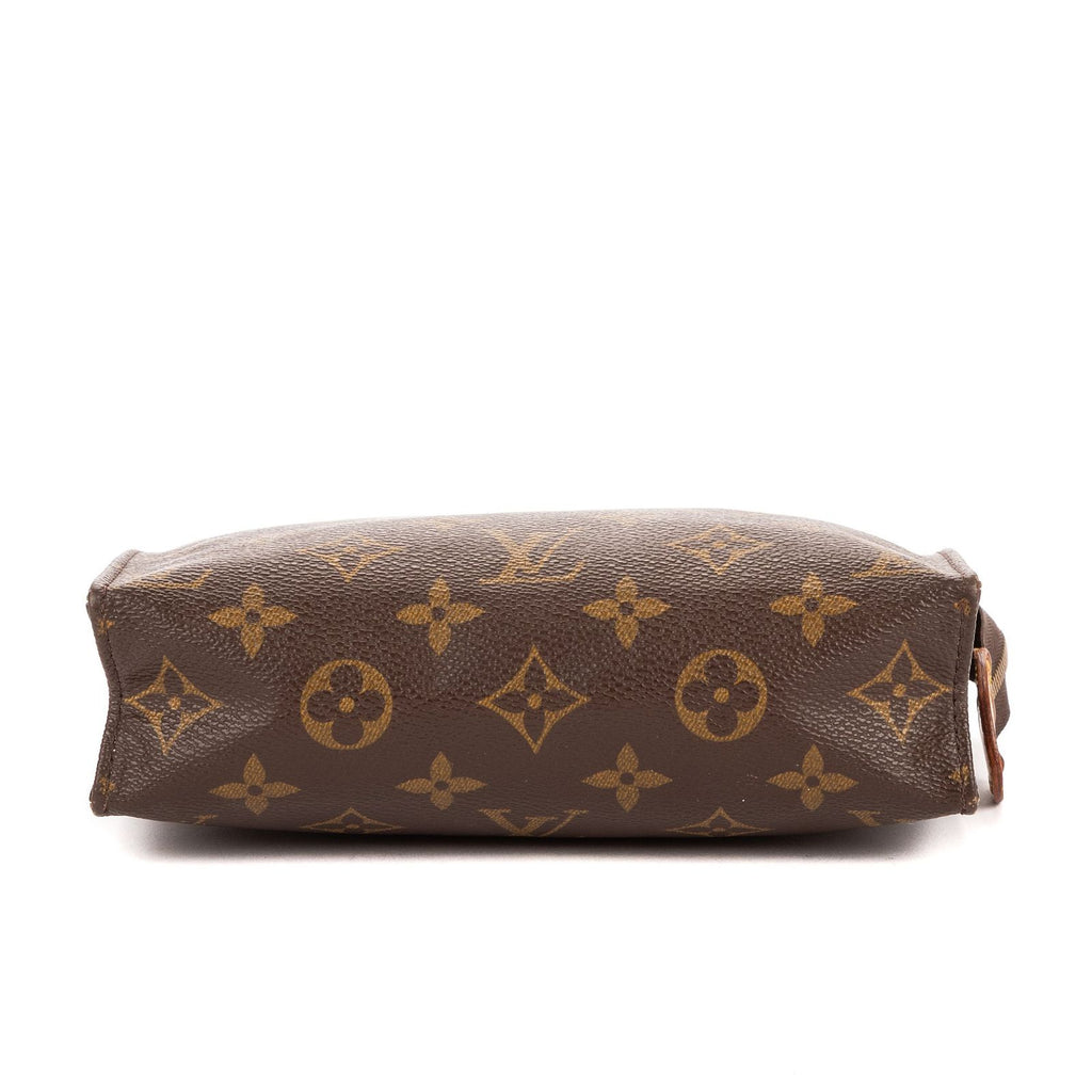 Louis Vuitton Vintage Toiletries Pouch Brown Monogram Canvas — view 6