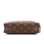 Louis Vuitton Vintage Toiletries Pouch Brown Monogram Canvas — view 6