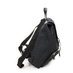 Gucci Drawstring Backpack Black GG Canvas — view 4