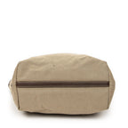 Prada Tote Beige Brown Jaca Dog Canvas — view 6