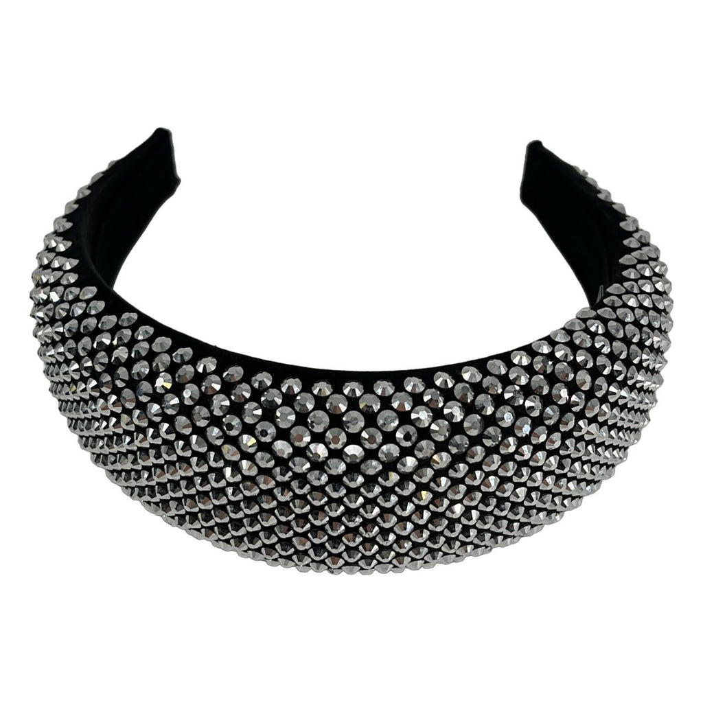 Prada Visual Crystal Headband TU Black — view 5
